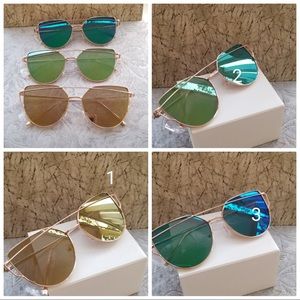 Sunglasses forWomen, Aviator Polarized Cat E